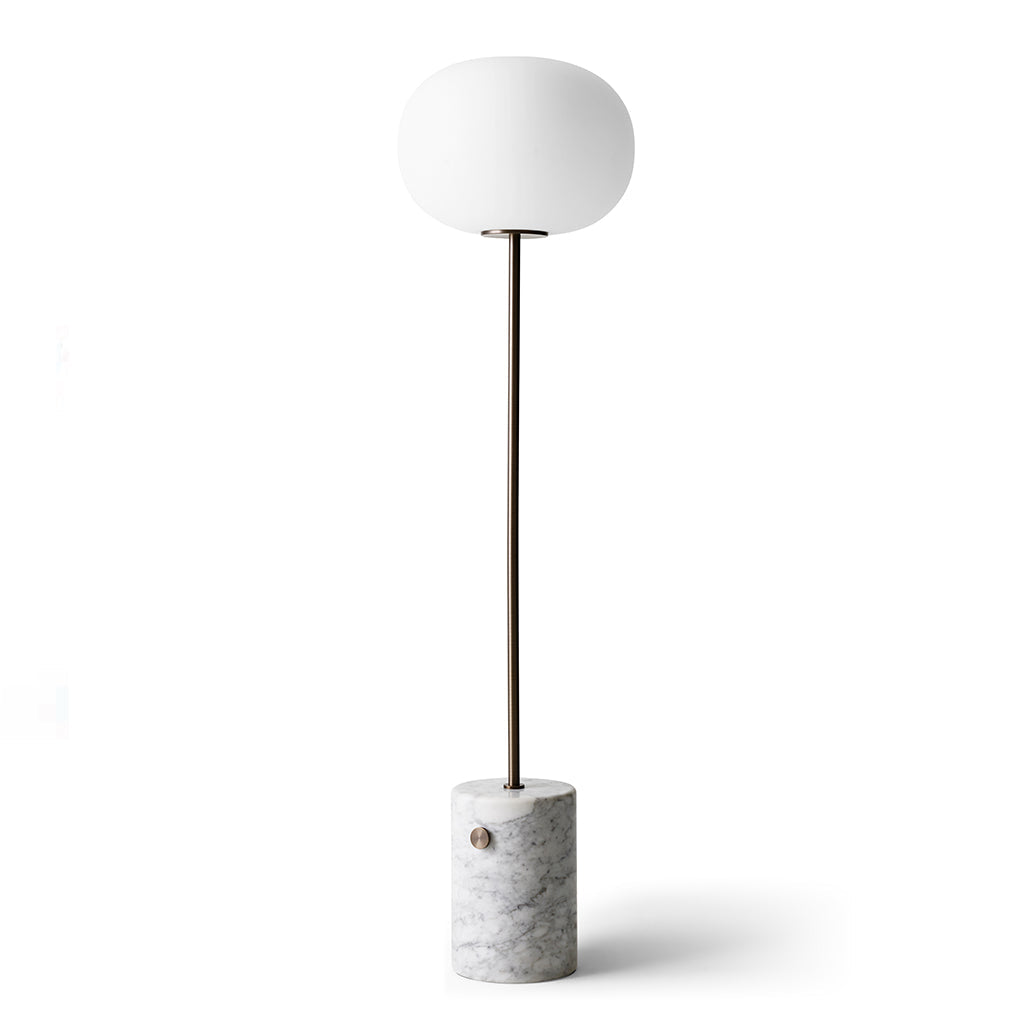 Marble floor lamp by Menu