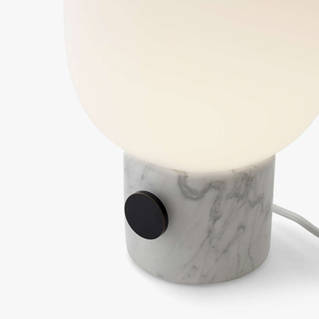 White Marble Table Lamp by Menu