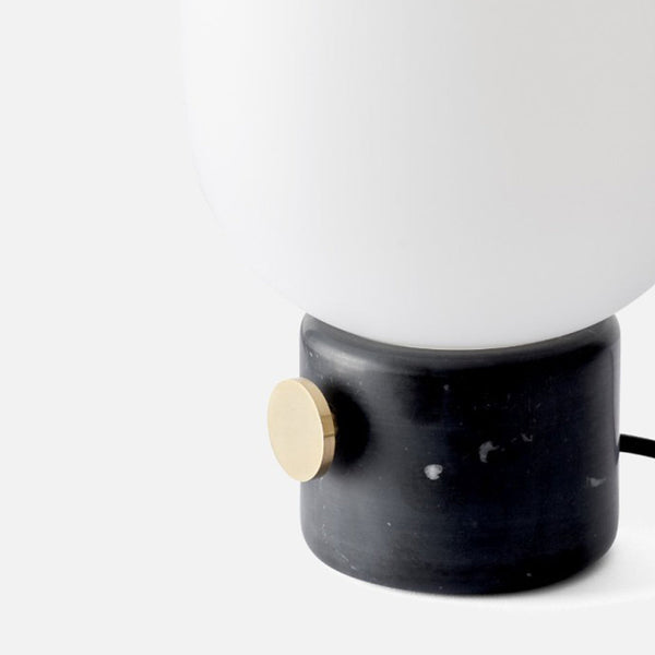 JWDA Marble Table Lamp — Black Marble