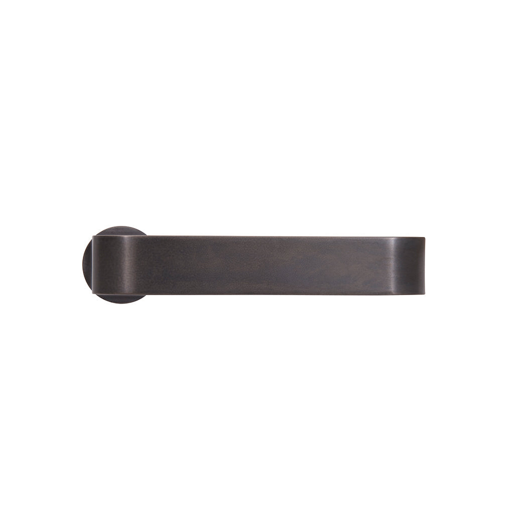 Minimal Jules Door Lever Handle in Cast Iron