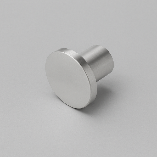 Knud Coat Hook 25 — Satin Stainless Steel