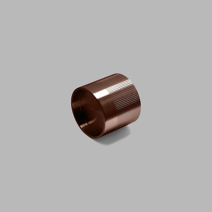 Knud Cylindrical Glass Door Knob
