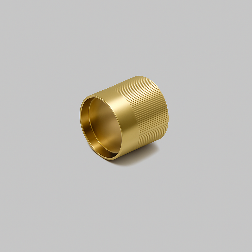 Knud Cylindrical Glass Door Knob