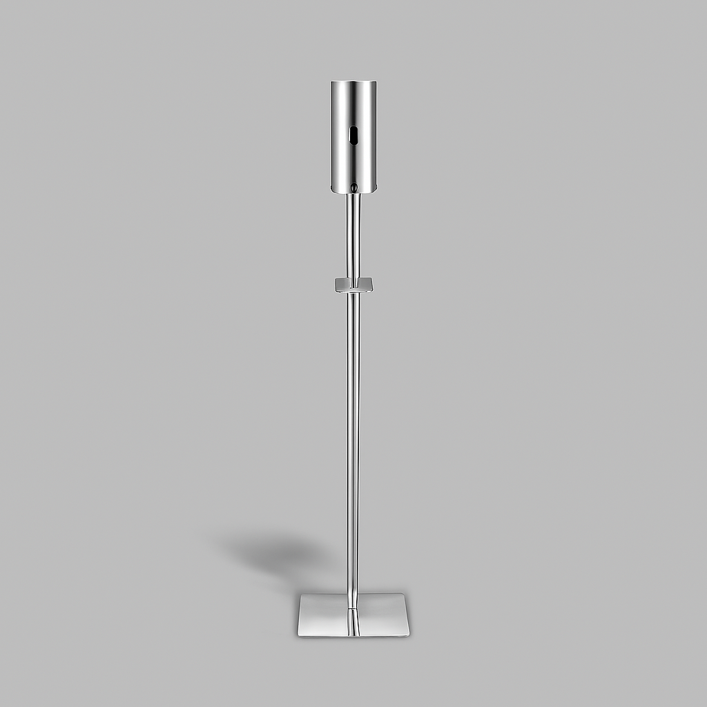 Knud Floor Stand with Touchless Soap/Disinfectant Dispenser
