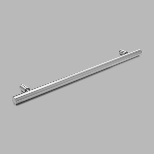 A d line Knud Heavy Straight Pull Handle on a gray background.