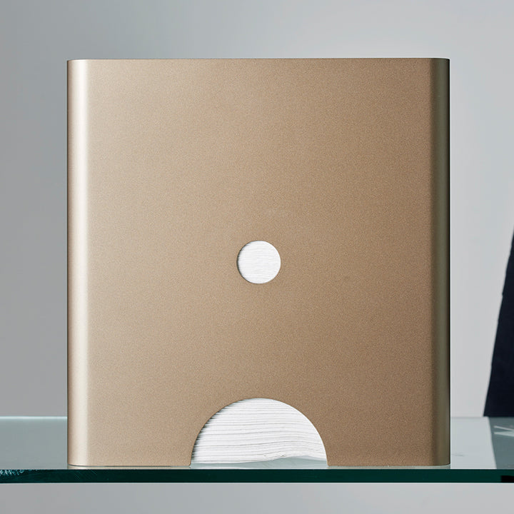The Knud Paper Towel Dispenser's sturdy design can withstand continued use and is functional in Commercial spaces. Offered in theft proof stainless steel.