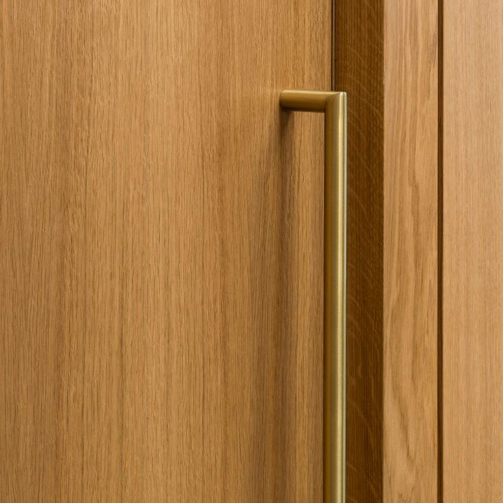 Knud Pull Mitred Handle for Single Sided Doors