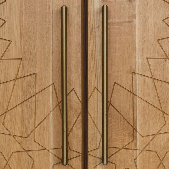 Knud Pull Mitred Handle for Single Sided Doors