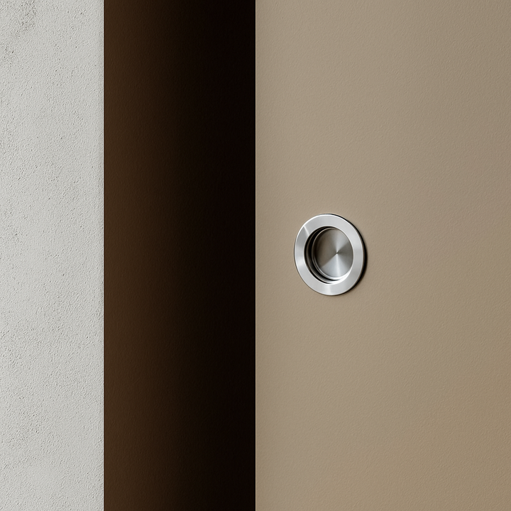 Knud Round Flush Pull Large
