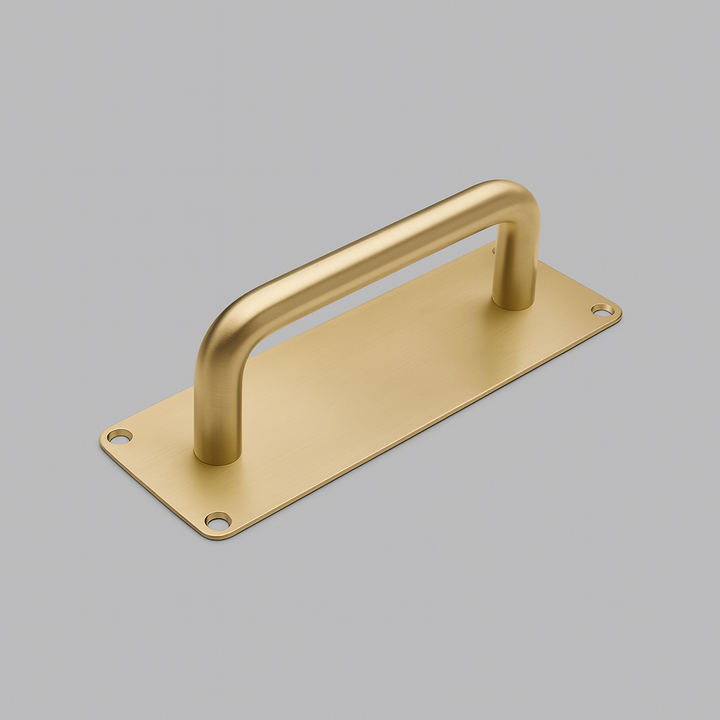 Knud Straight Back Plate Cabinet Pull