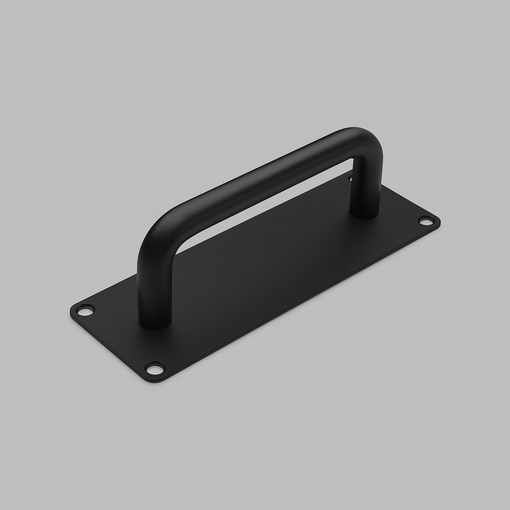 Knud Straight Back Plate Cabinet Pull