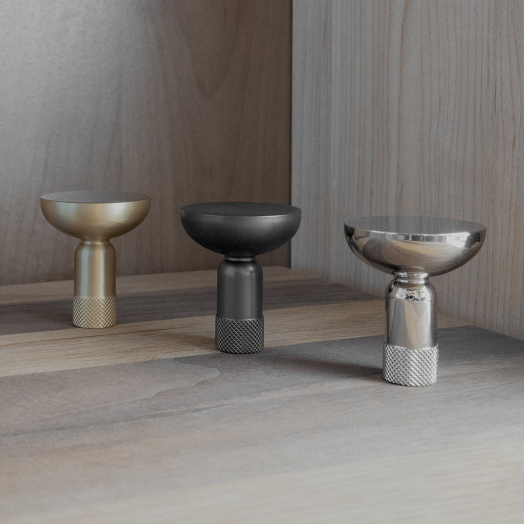 Knurled Cabinet Knob