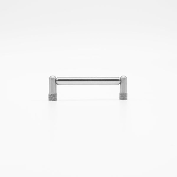 Knurled Cabinet Pull — Satin Nickel / 102 mm (4")