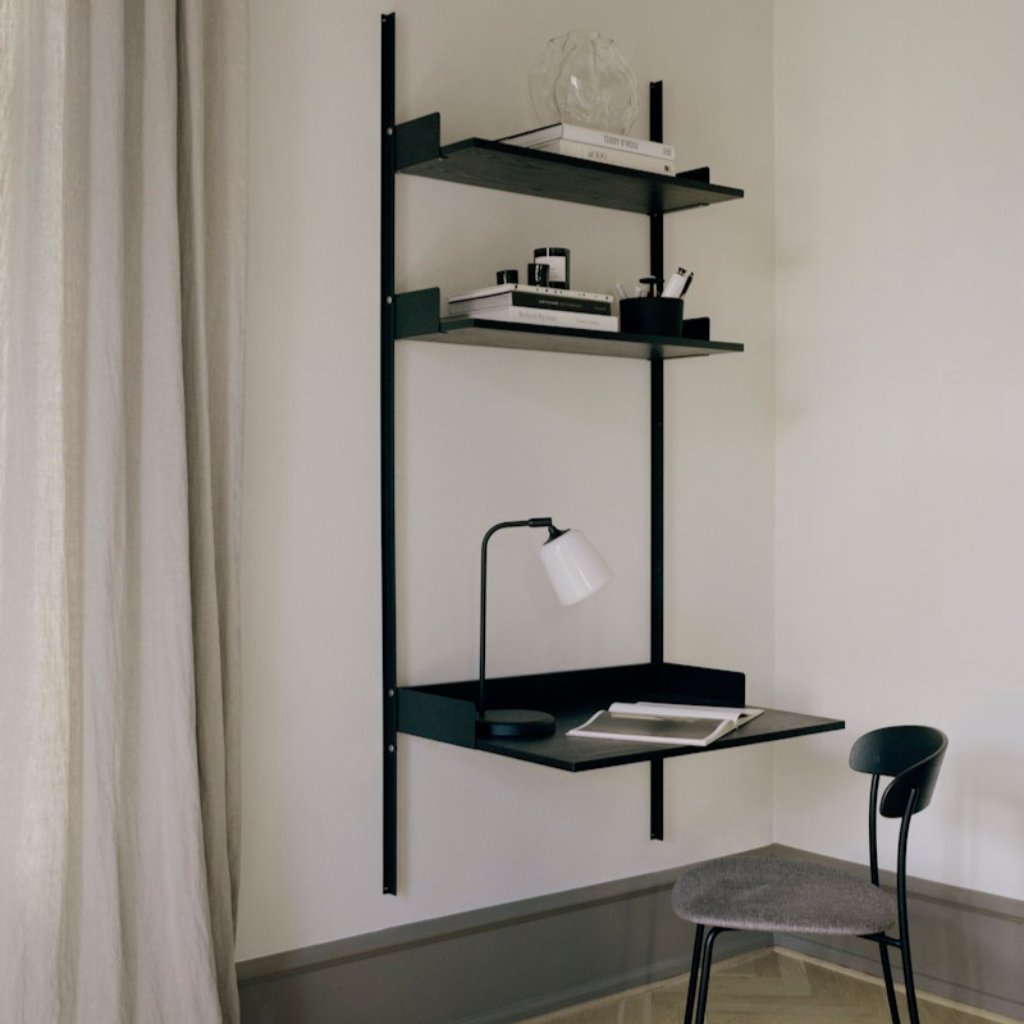 Knut Study Desk Shelf System