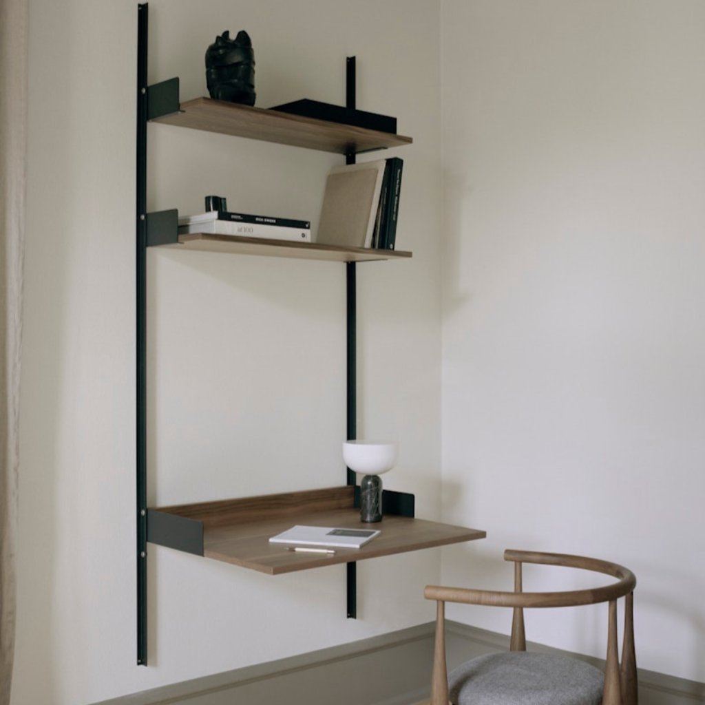 Knut Study Desk Shelf System