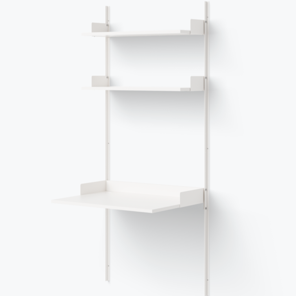 Knut Study Desk Shelf System