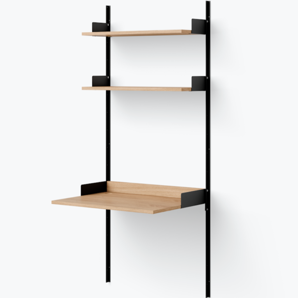Knut Study Desk Shelf System