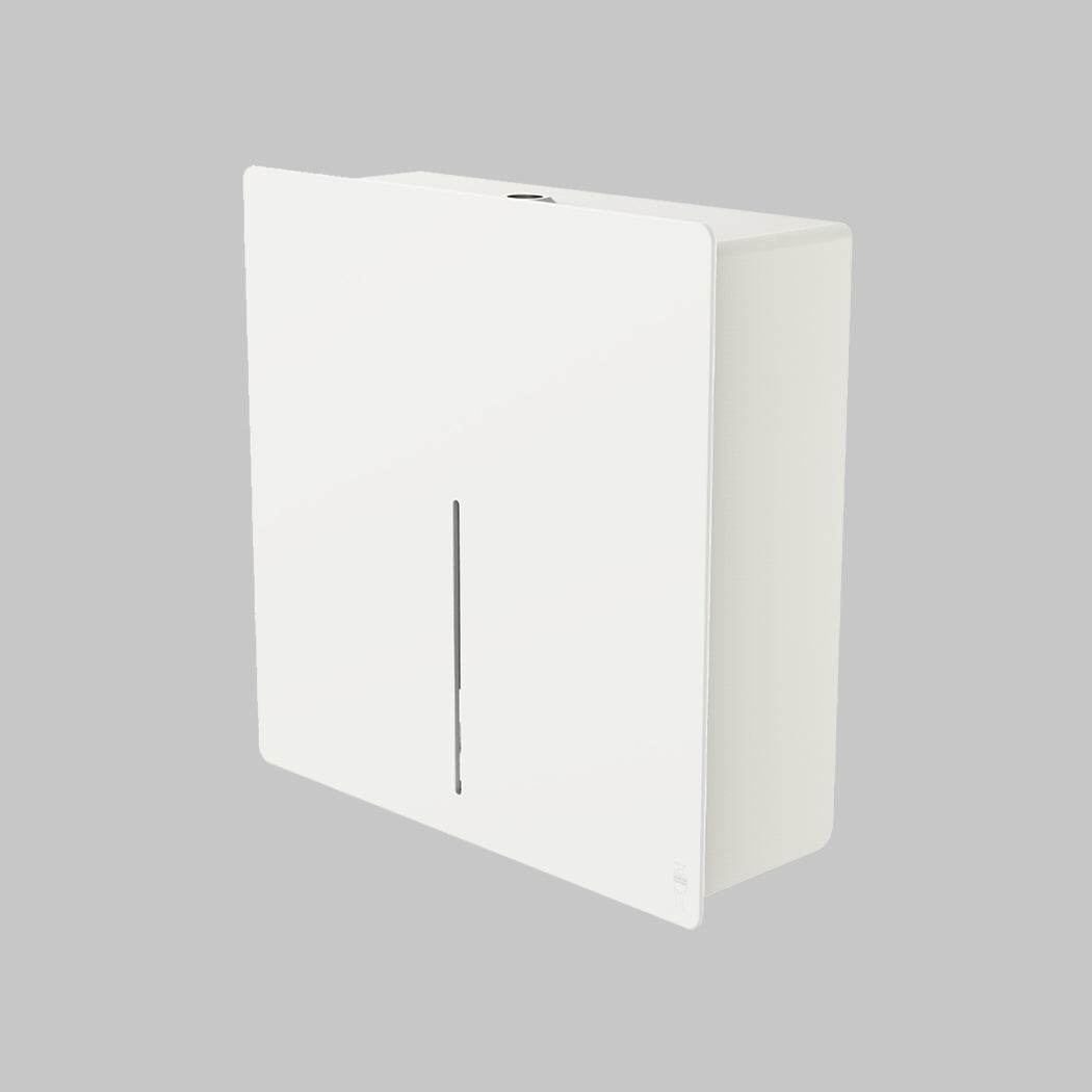 LOKI Paper Towel Dispenser White made by Dan Dryer in Denmark.