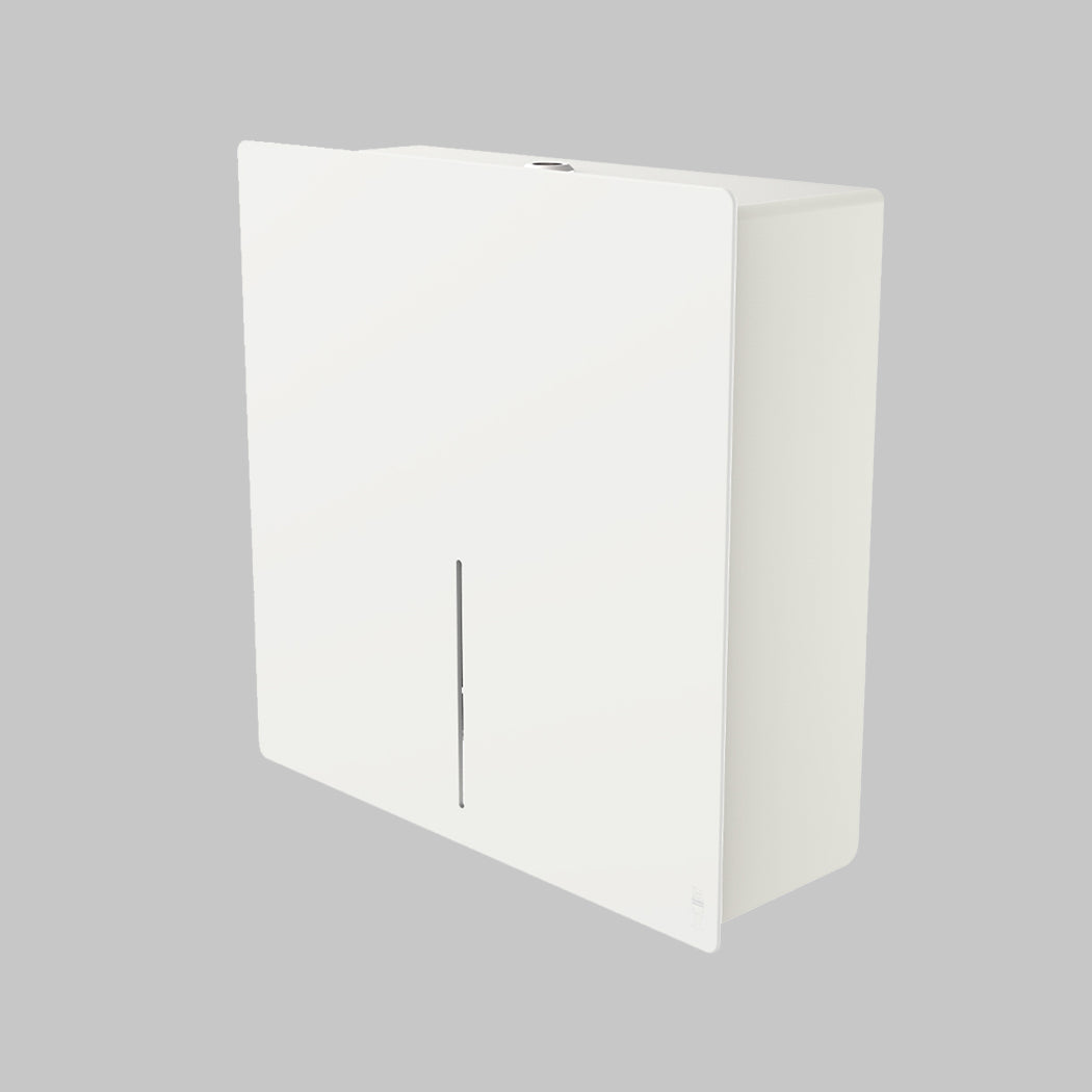 LOKI Jumbo Toilet Paper Dispenser White by Dan Dryer made in Denmark