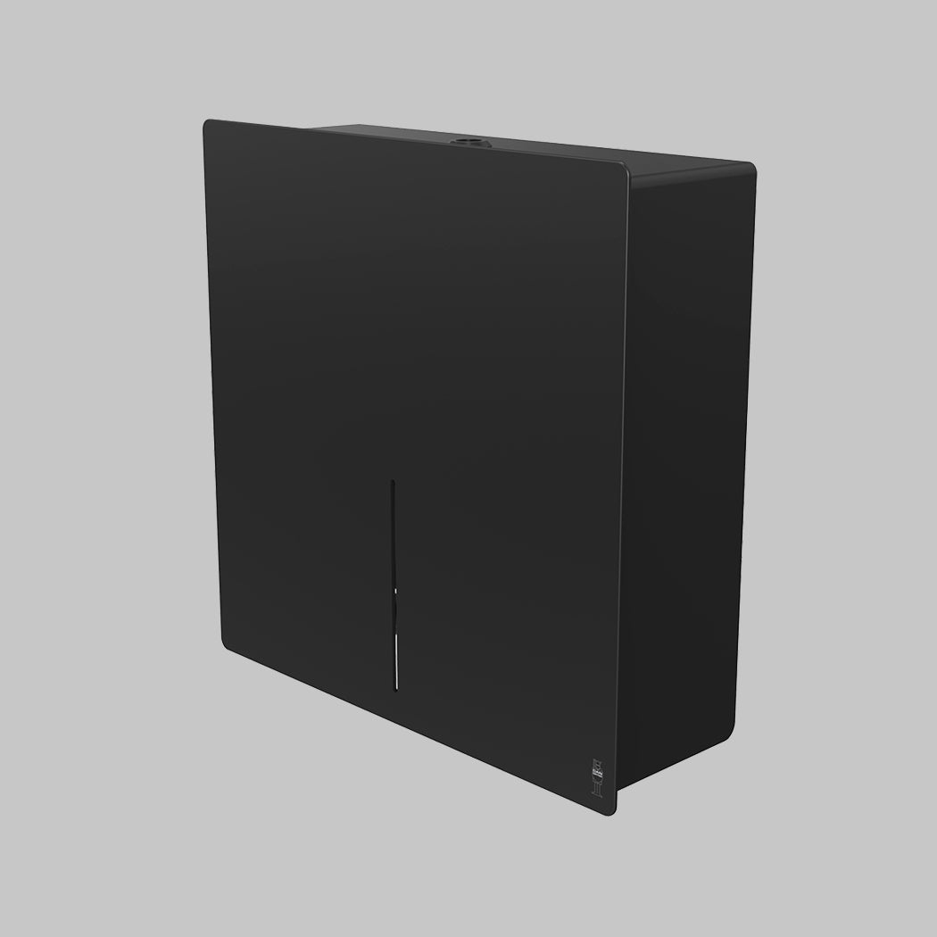 LOKI Jumbo Toilet Paper Dispenser Black by Dan Dryer made in Denmark