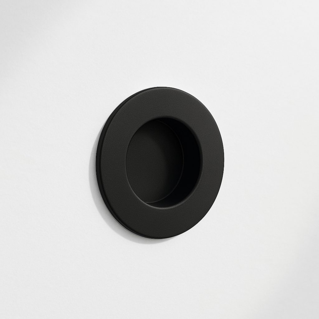 Large Round Flush Pull