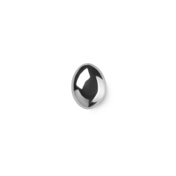 Lemon Hook / Knob — Polished Stainless Steel