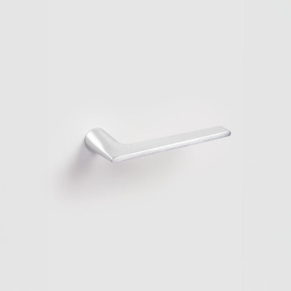 Lieve Interior Door Lever Set — Satin Chrome / Single Dummy - Half Set