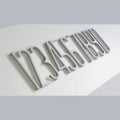 1 / Grey / 8"