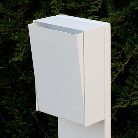 White modern mailbox by Lixht