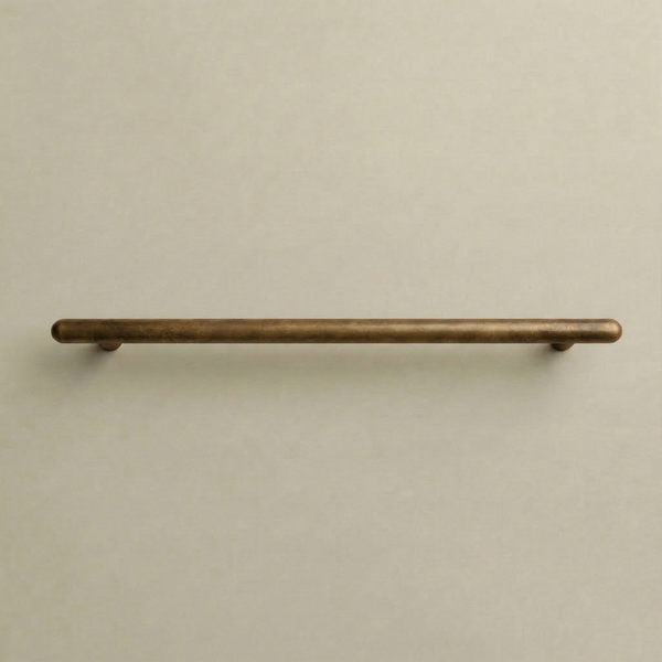 Mineral Metal Bar Pull — Weathered Brass / 5" / 2 Standoffs