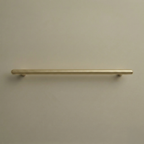 Mineral Metal Bar Pull — Satin brass / 5" / 2 Standoffs