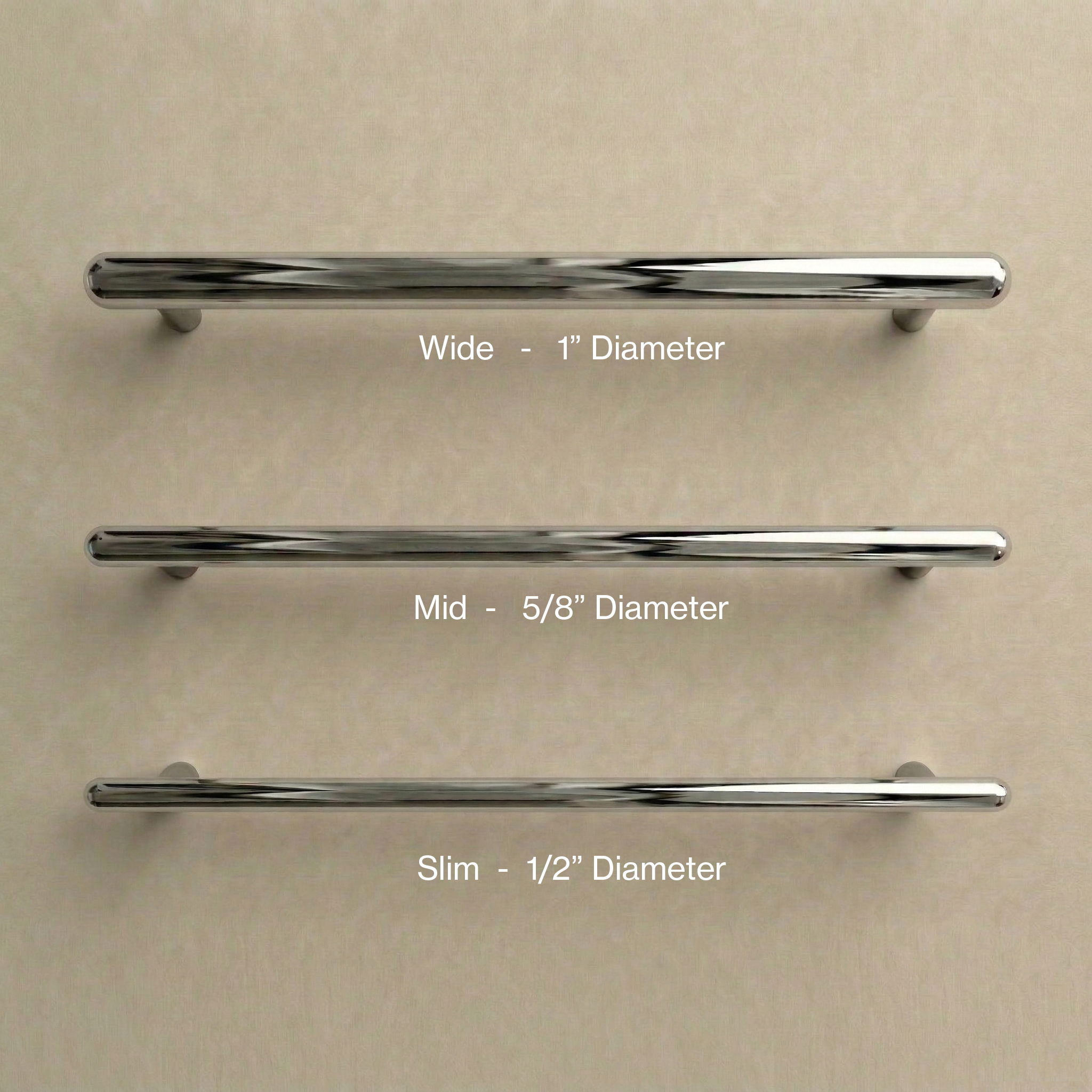 Mineral Metal Appliance Pull