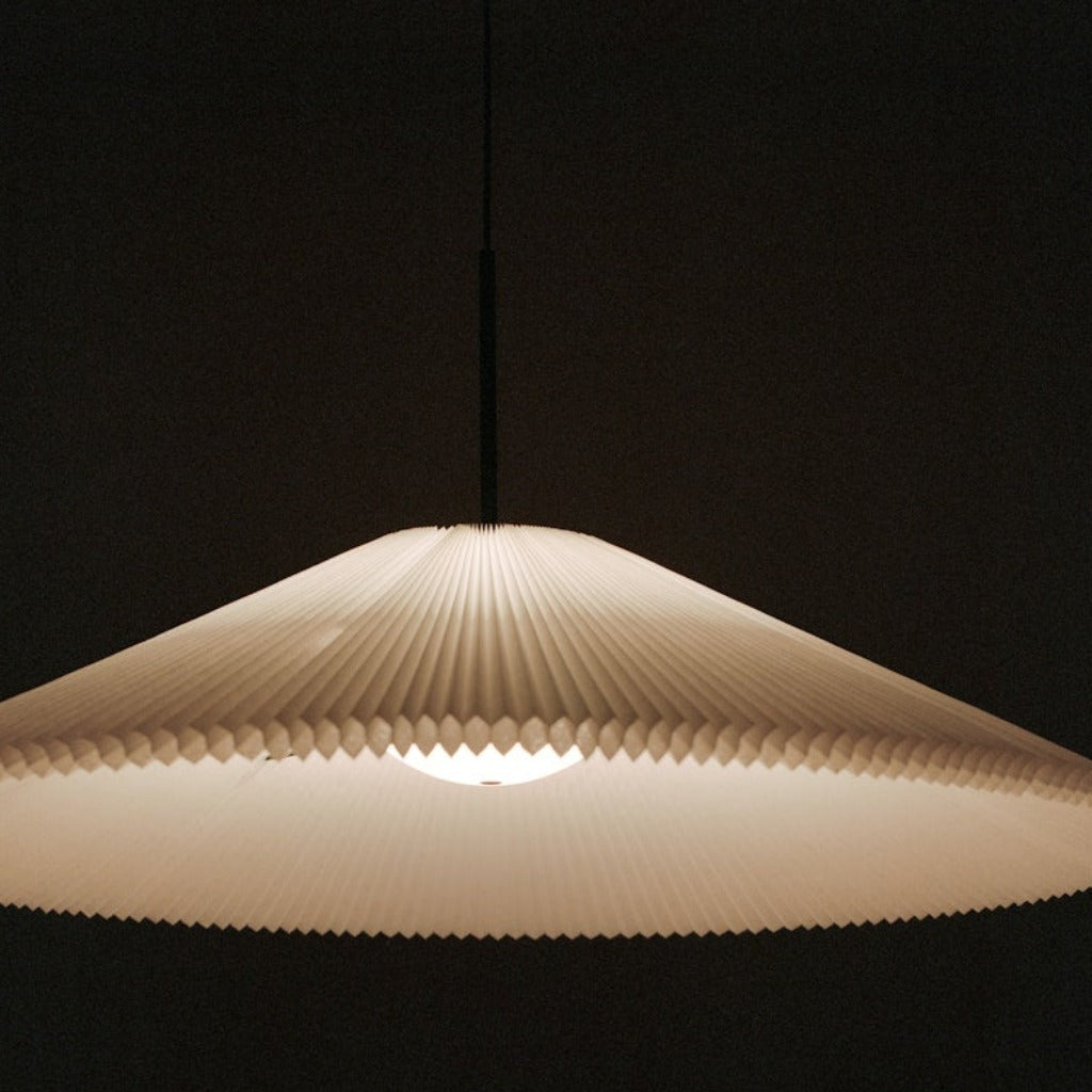 Close up of a pendant lamp