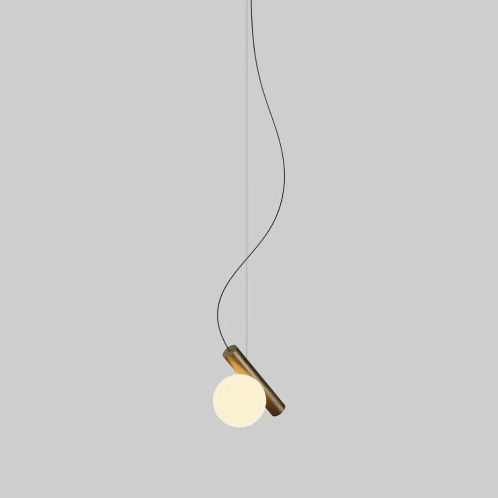 An Anony Node Pendant that is hanging from a ceiling.