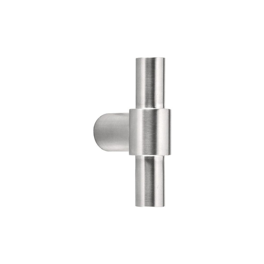cabinet knob in stainless steel