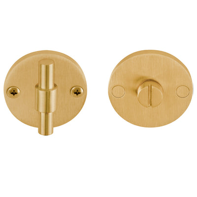 A pair of Formani ONE by Piet Boon PBWC50/5 Privacy Set door knobs on a white background.