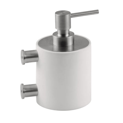 A Formani ONE by Piet Boon Wall Mounted Soap Dispenser on a white background.