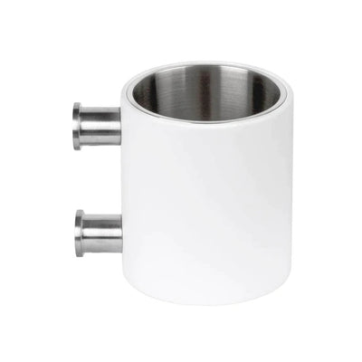 A Formani ONE by Piet Boon Wall Mounted Toothbrush Holder with two metal handles on a white background.