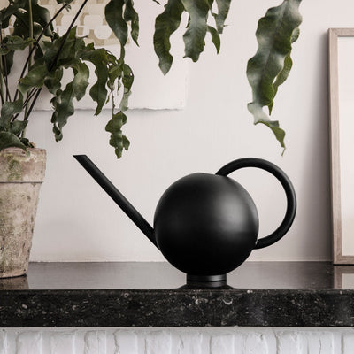 Orb Watering Can Black Ferm Living