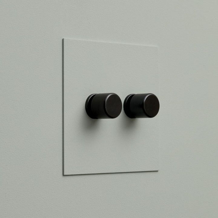 Painted Range Rotary Dimmers by Forbes & Lomax