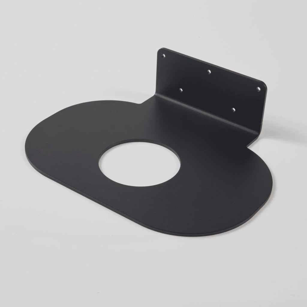 Oval affixer hardware for wash basin