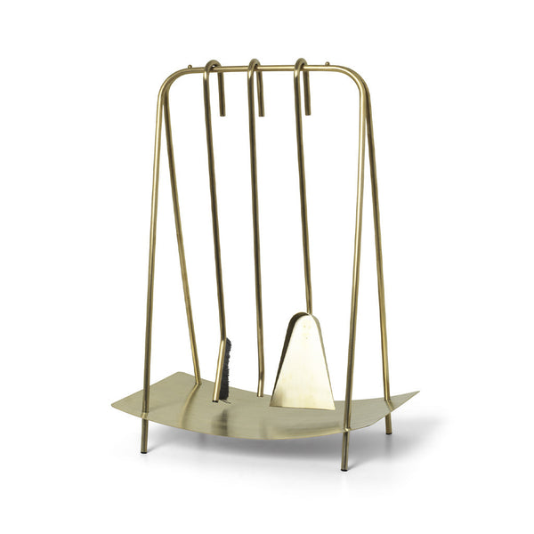Port Fireplace Tools — Brass (Outgoing)