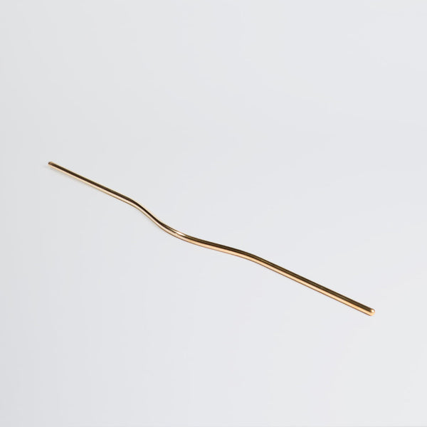 Pulse Line Handle — Polished Brass
