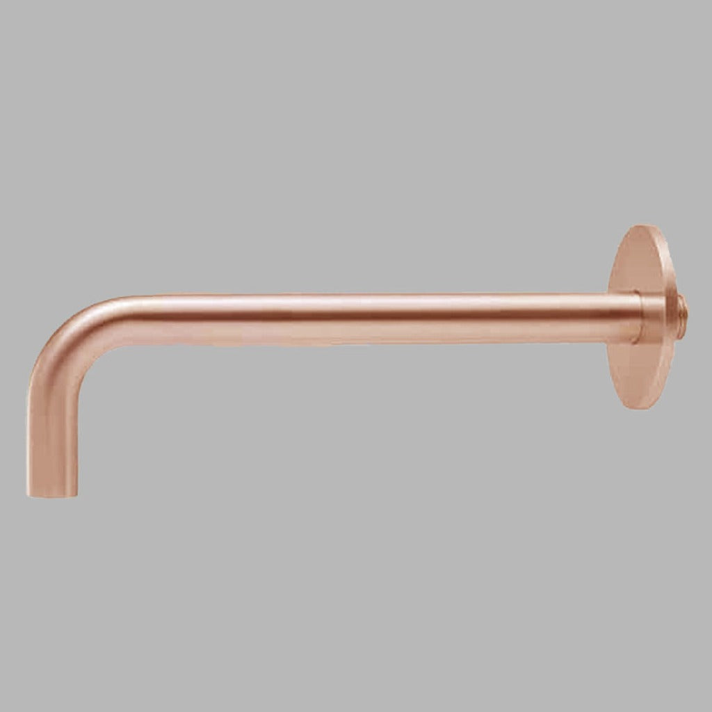 A dline spout for sink in copper.