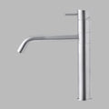 Satin Stainless Steel / Tall Extended - Height: 278mm (11") × Projection: 210 mm (8.3") / Swivel