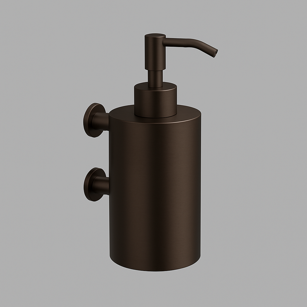 Qtoo Uno Wall Mounted Soap Dispenser — d line, view 4