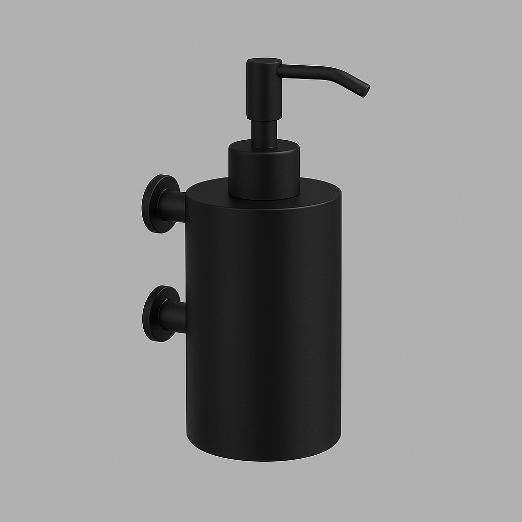 Qtoo Uno Wall Mounted Soap Dispenser — d line, view 5