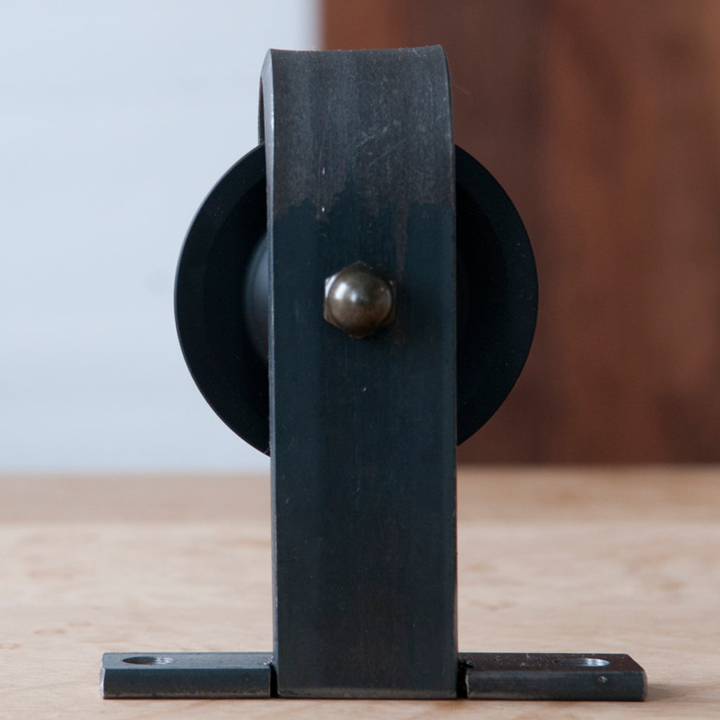 Modern Black Barn Door Hardware