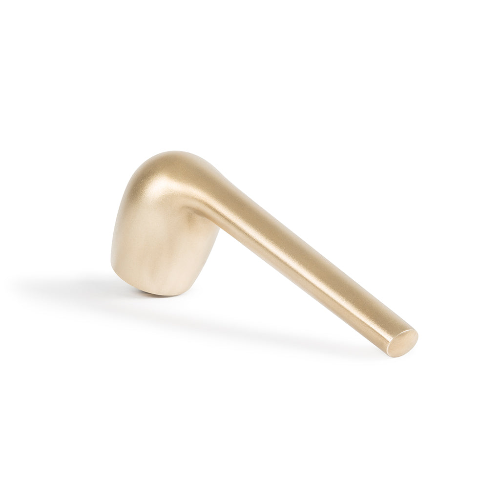 Sculptural Rene Door Lever Handle in Brass by Maison Vervloet