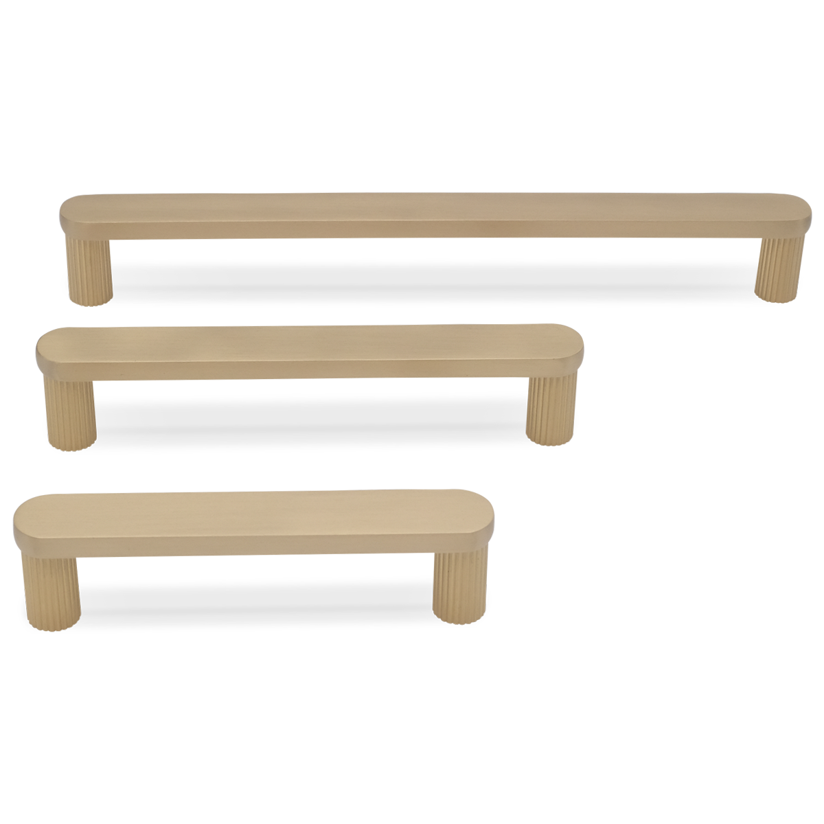 Ribbed Cabinet Pull
